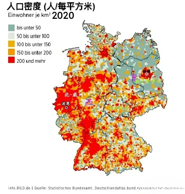 德国北威州人口图片