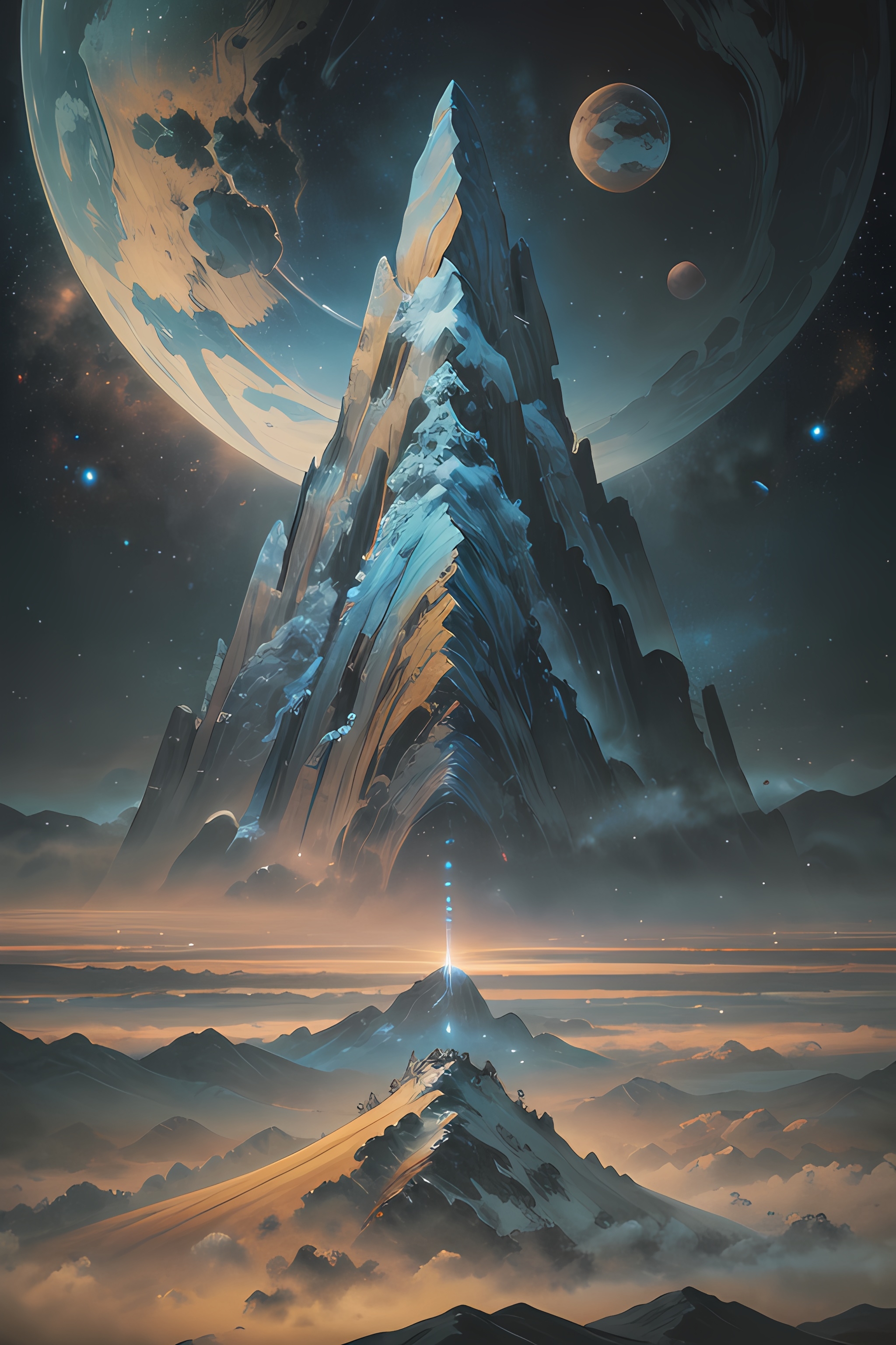 星际图,浩渺宇宙的奥秘,繁星点点的宁静.看懂了,心也就静了.