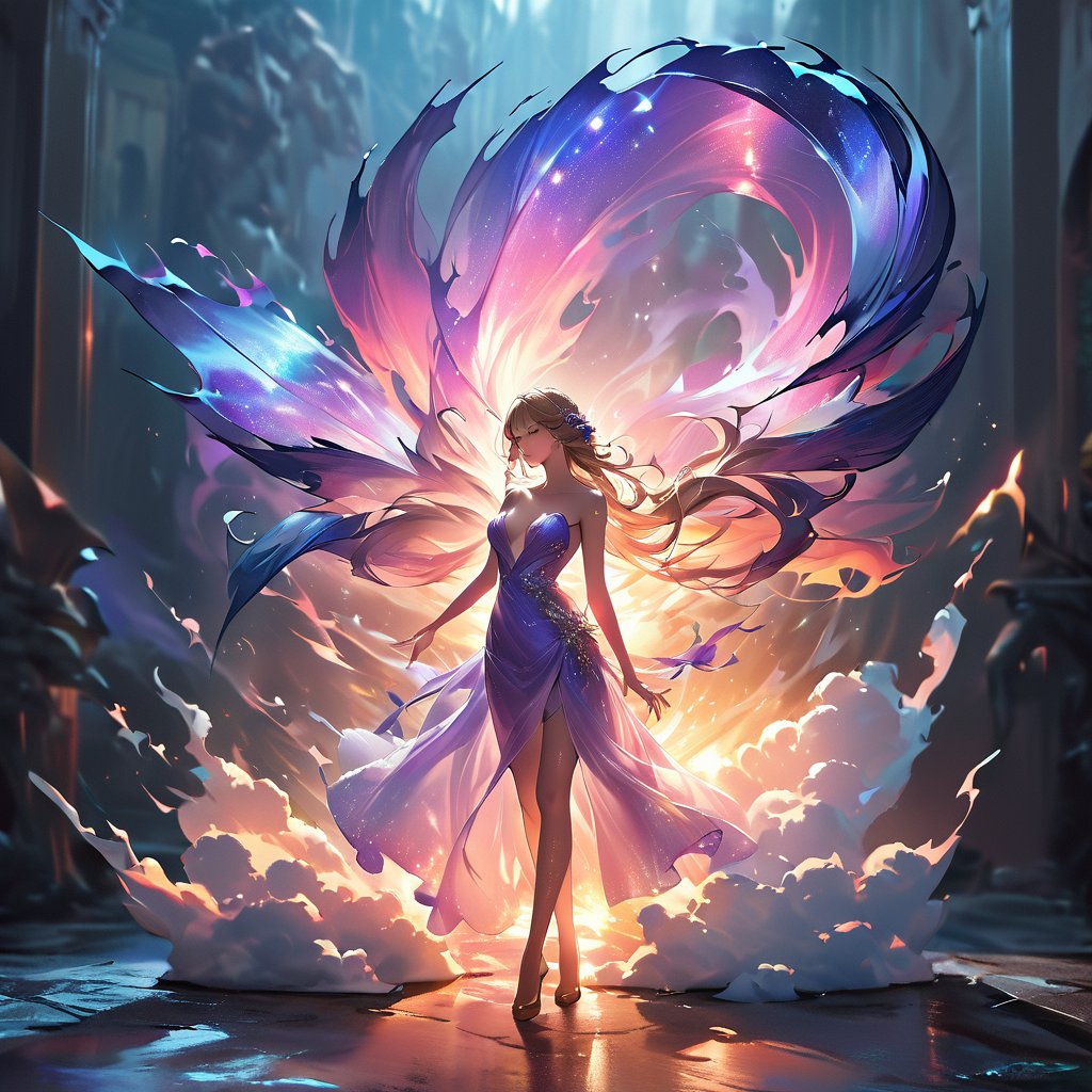 璀璨宫殿中的绿色幻想,这画面仿佛带我走进了一个充满魔力的世界!