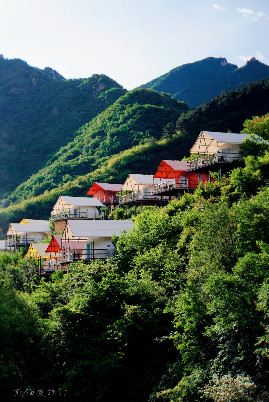 承德雾灵山泡泡屋图片