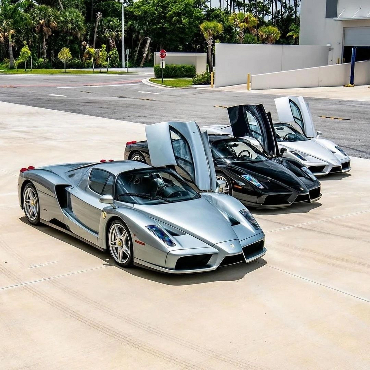 总价不止一亿!三辆法拉利enzo,哪辆最好看?#汽车# #超级跑车