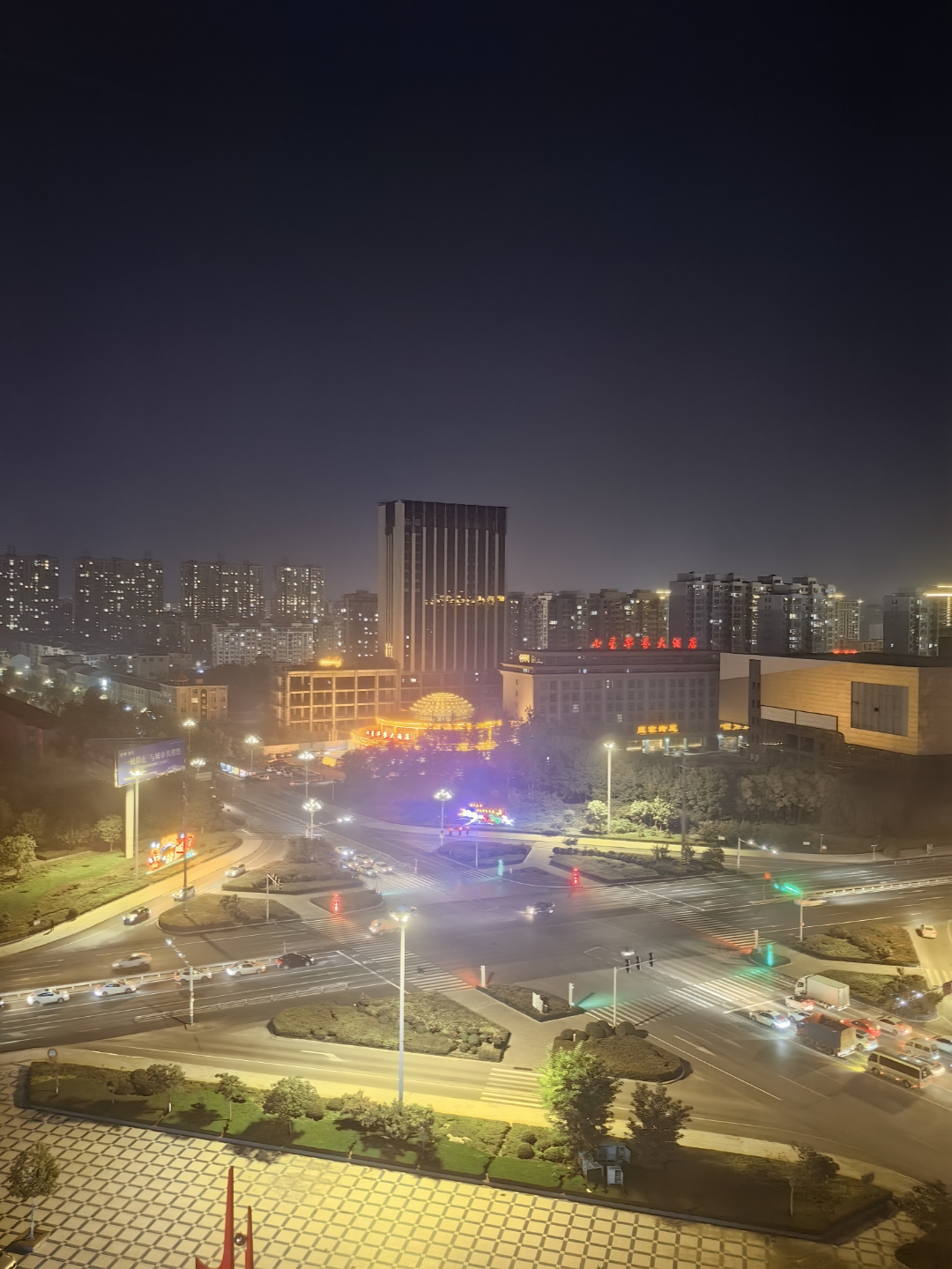 郓城写字楼南湖新城夜景