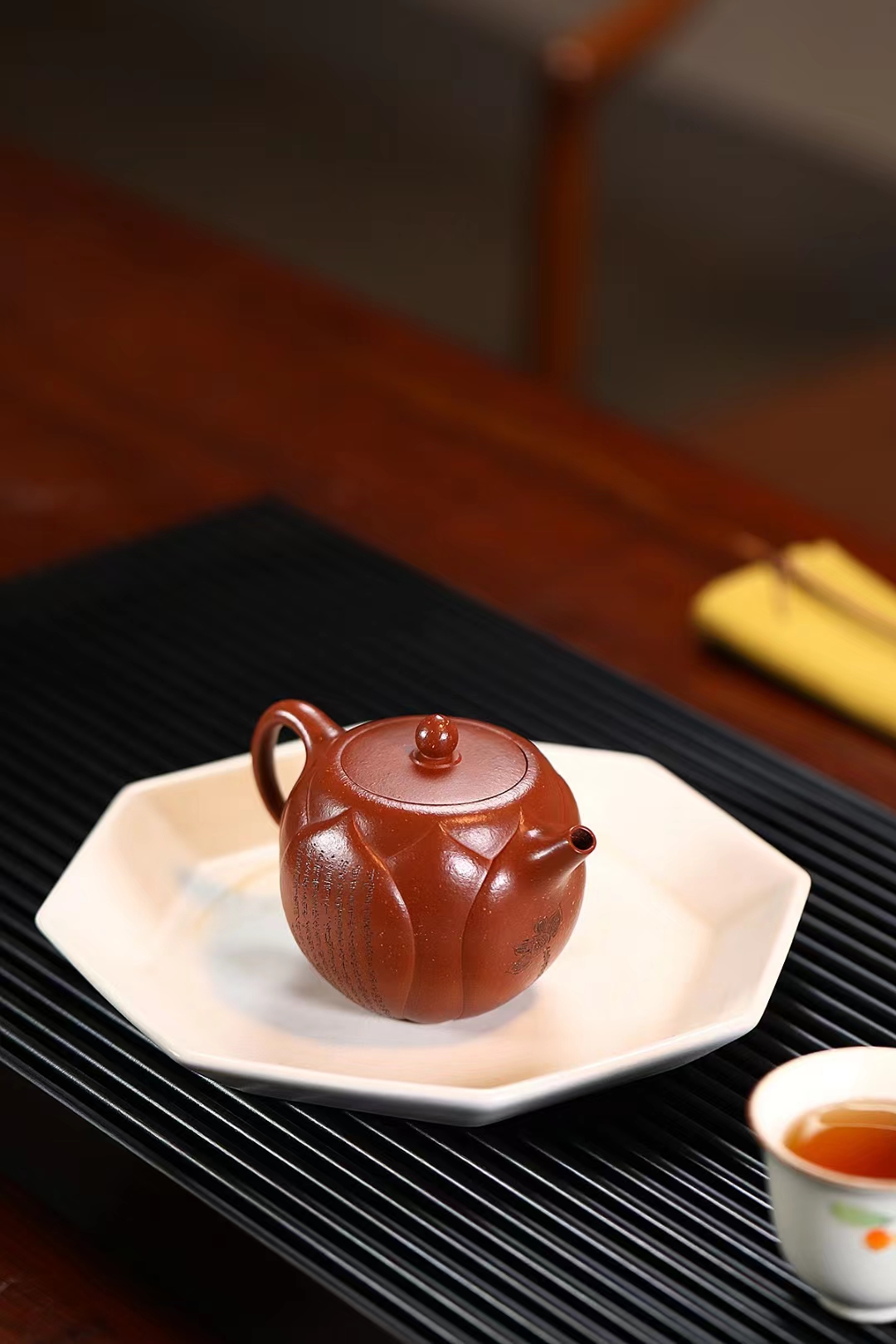 泥料:原矿羊角山降坡泥,240cc #茶生活# #宜兴紫砂壶# #紫砂壶# #乌龙