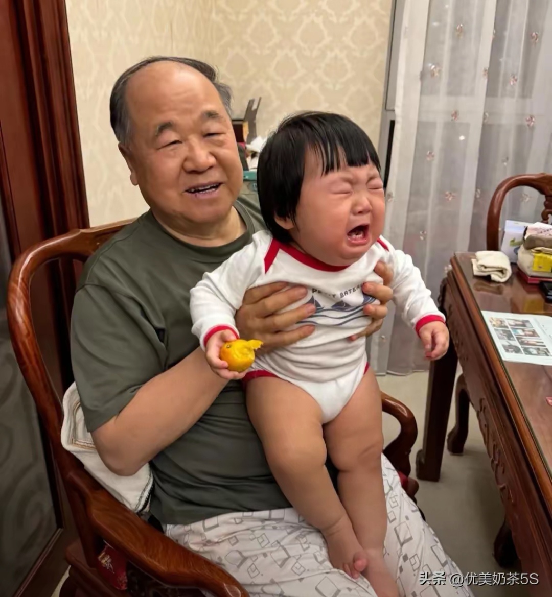 莫言女儿管笑笑莫言的孙女跟他很像
