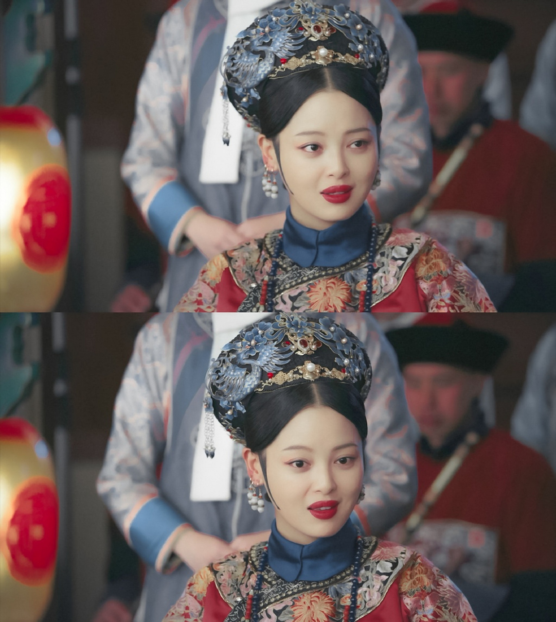 考古的风终于吹到了辛芷蕾,2018年《如懿传》辛芷蕾饰演金玉妍,金枝