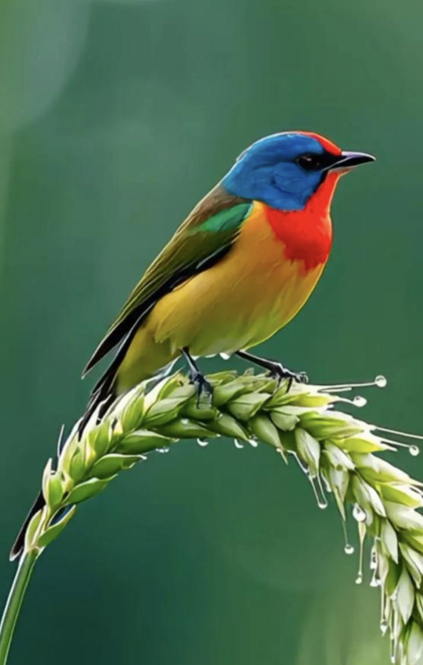 鸟儿为生机盎然的大自然增美添色[鲜花] 养眼养心的手机锁屏壁纸