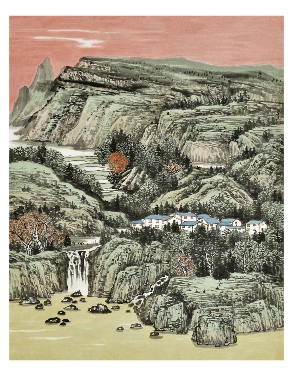 中美协会员 翟永庆老师山水画新作品