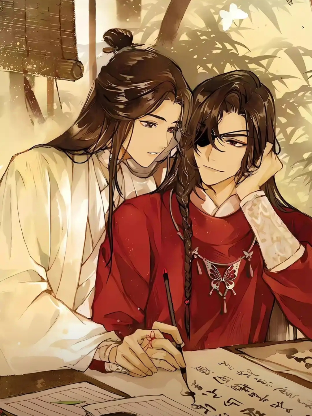 天官赐福花城谢怜# 两个可爱的宝宝!