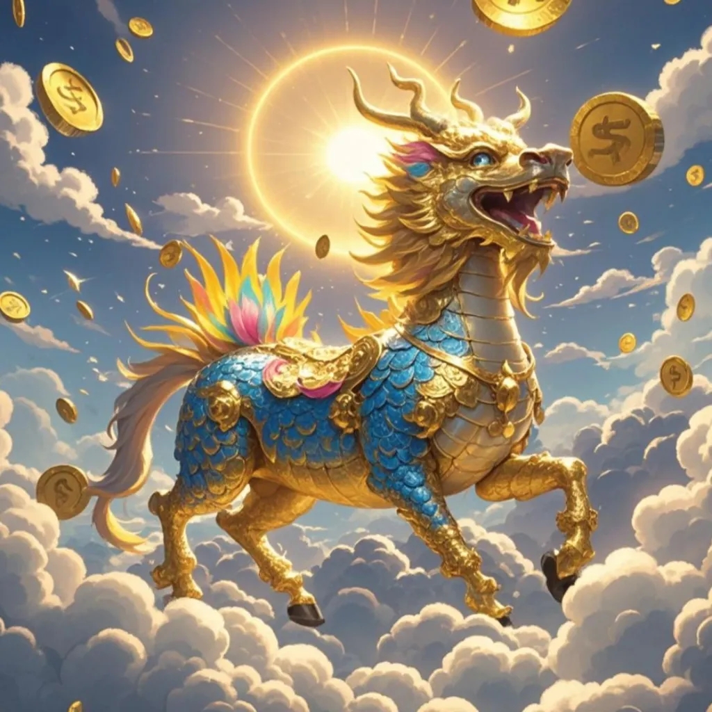 百度创作灵感中心# #百家观赛麒麟头像金麒麟金麒麟图片招财麒麟图片