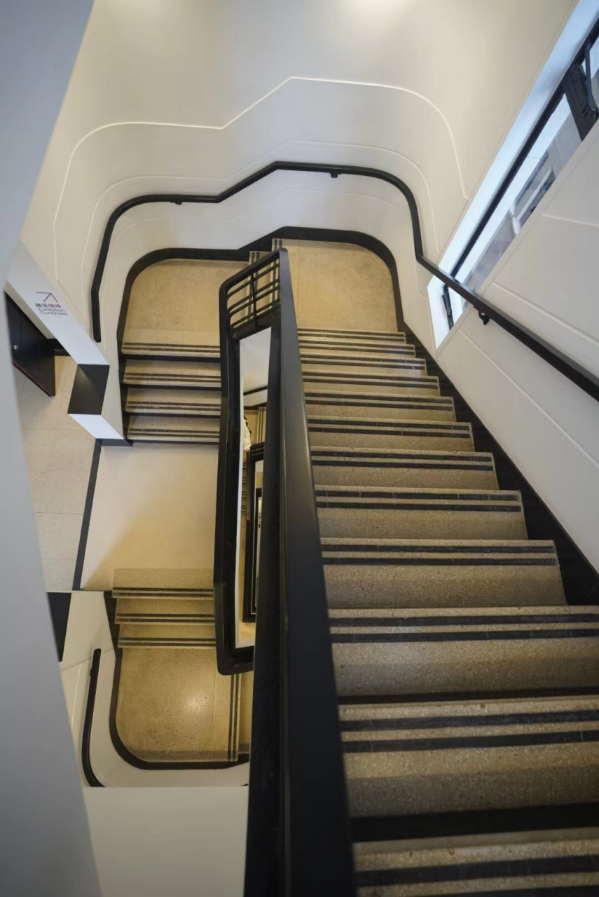 迷人的老房子楼梯之外滩美术馆,中国上海  老房子散发着独特的魅力