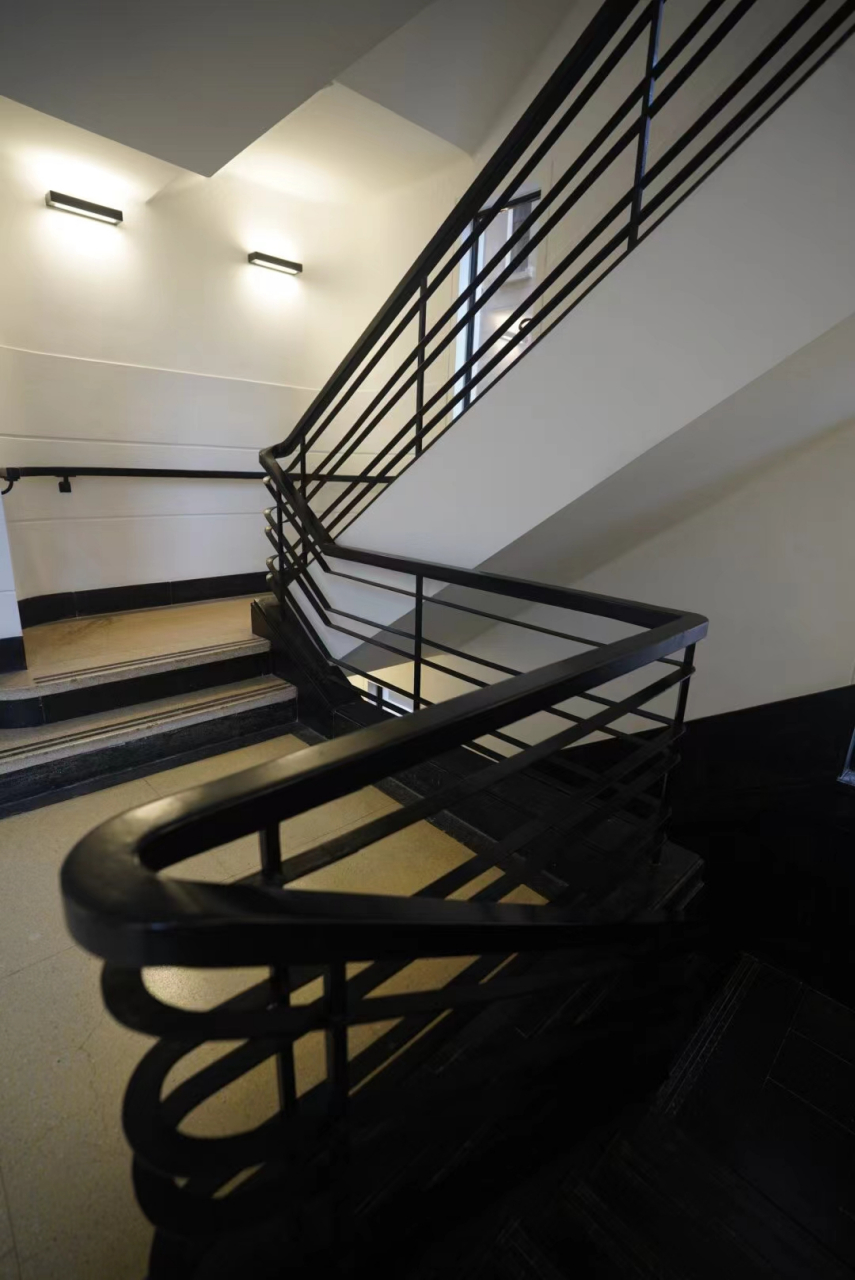 迷人的老房子楼梯之外滩美术馆,中国上海  老房子散发着独特的魅力