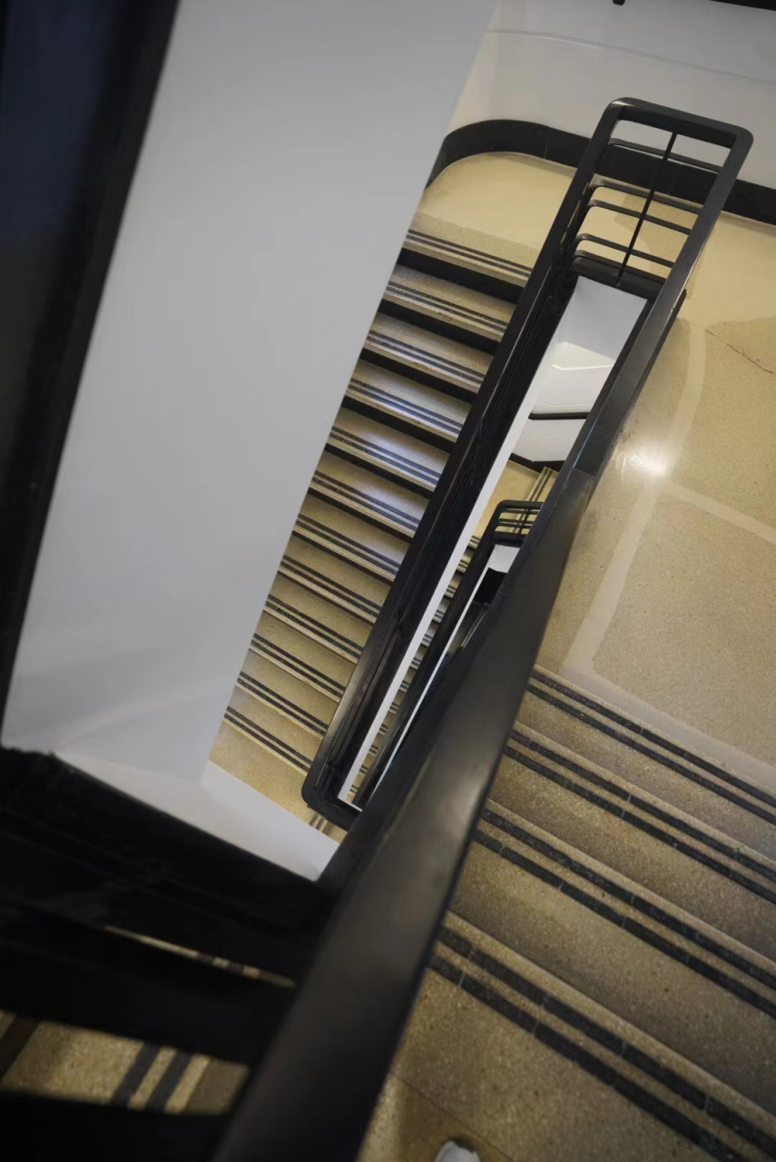 迷人的老房子楼梯之外滩美术馆,中国上海  老房子散发着独特的魅力