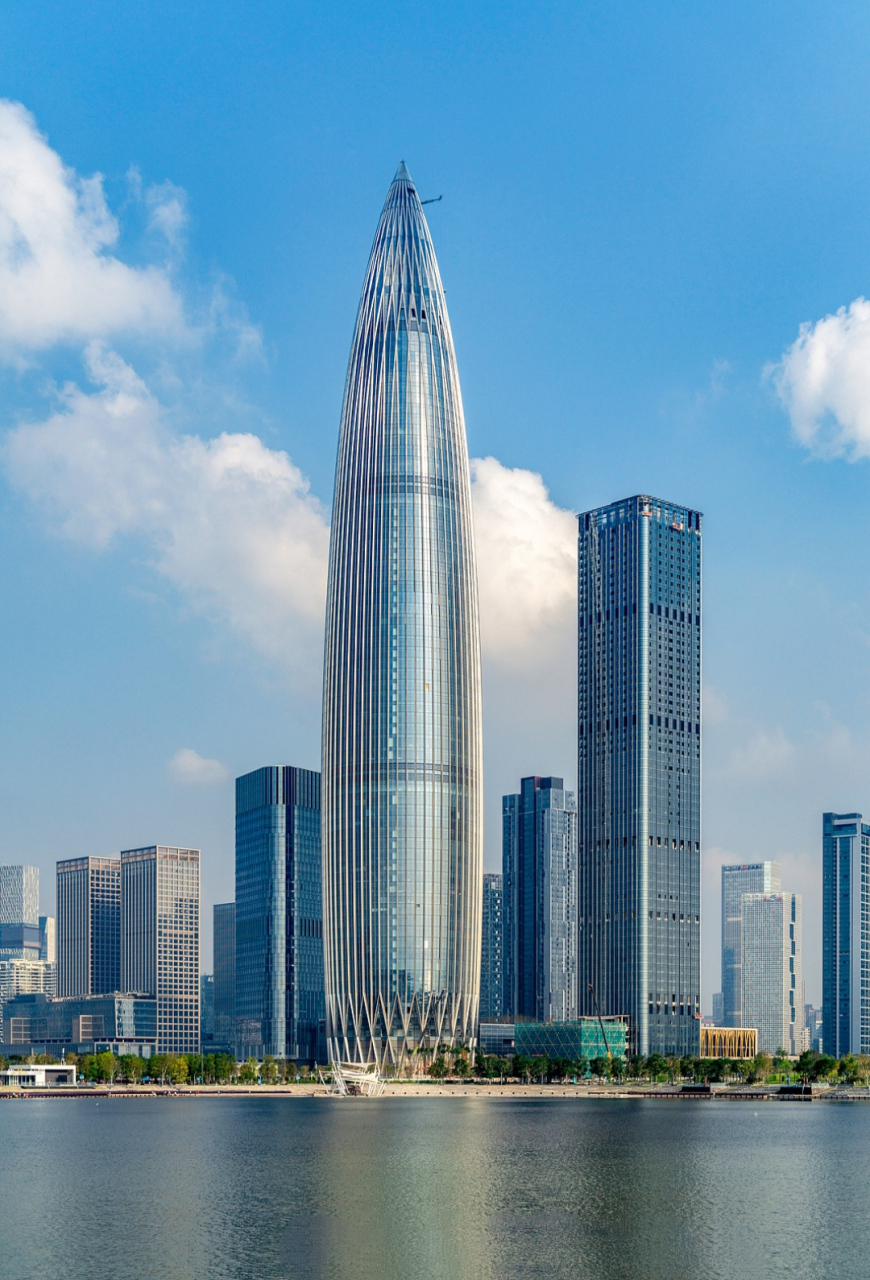 2023发文冲刺赛#大湾区地标之深圳华润大厦  一颗"春笋"拔地起,深谮