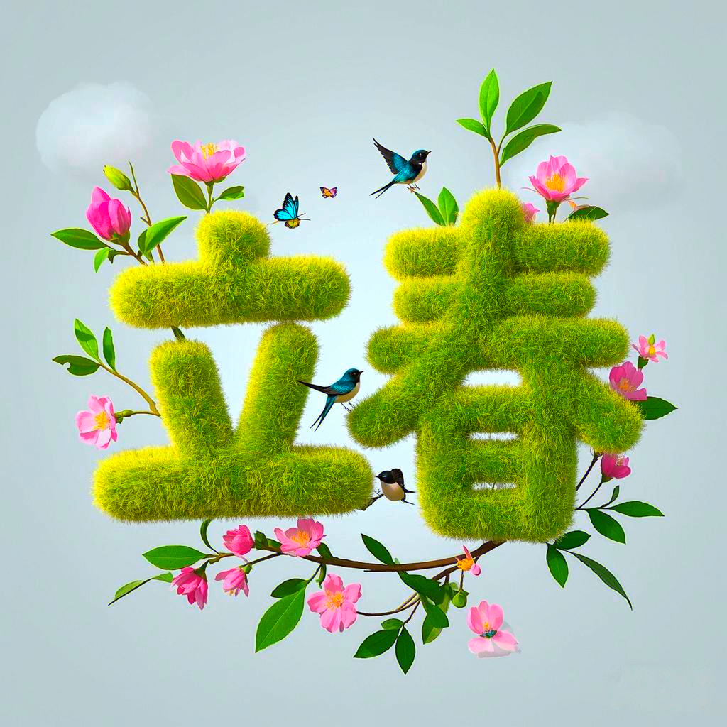 今日立春啦,立是开始,春是希望