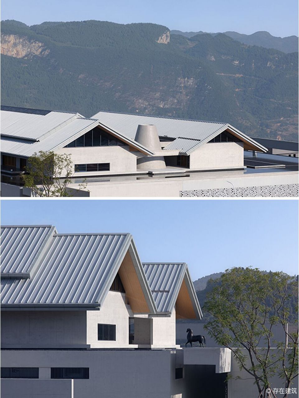 90建筑|郎酒庄园地之阁郎酒庄园的地之阁位于四川泸州市古蔺县二郎