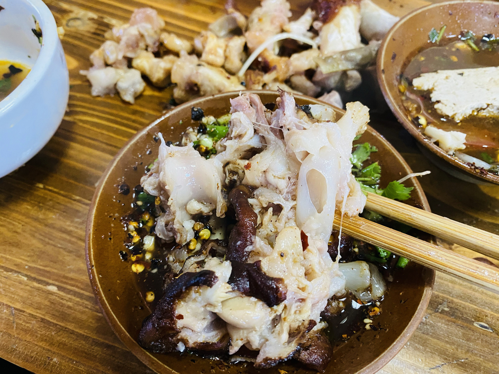 红色古蔺得意之地# 古蔺脆皮蹄花|||大口吃肉的感觉真的很棒!