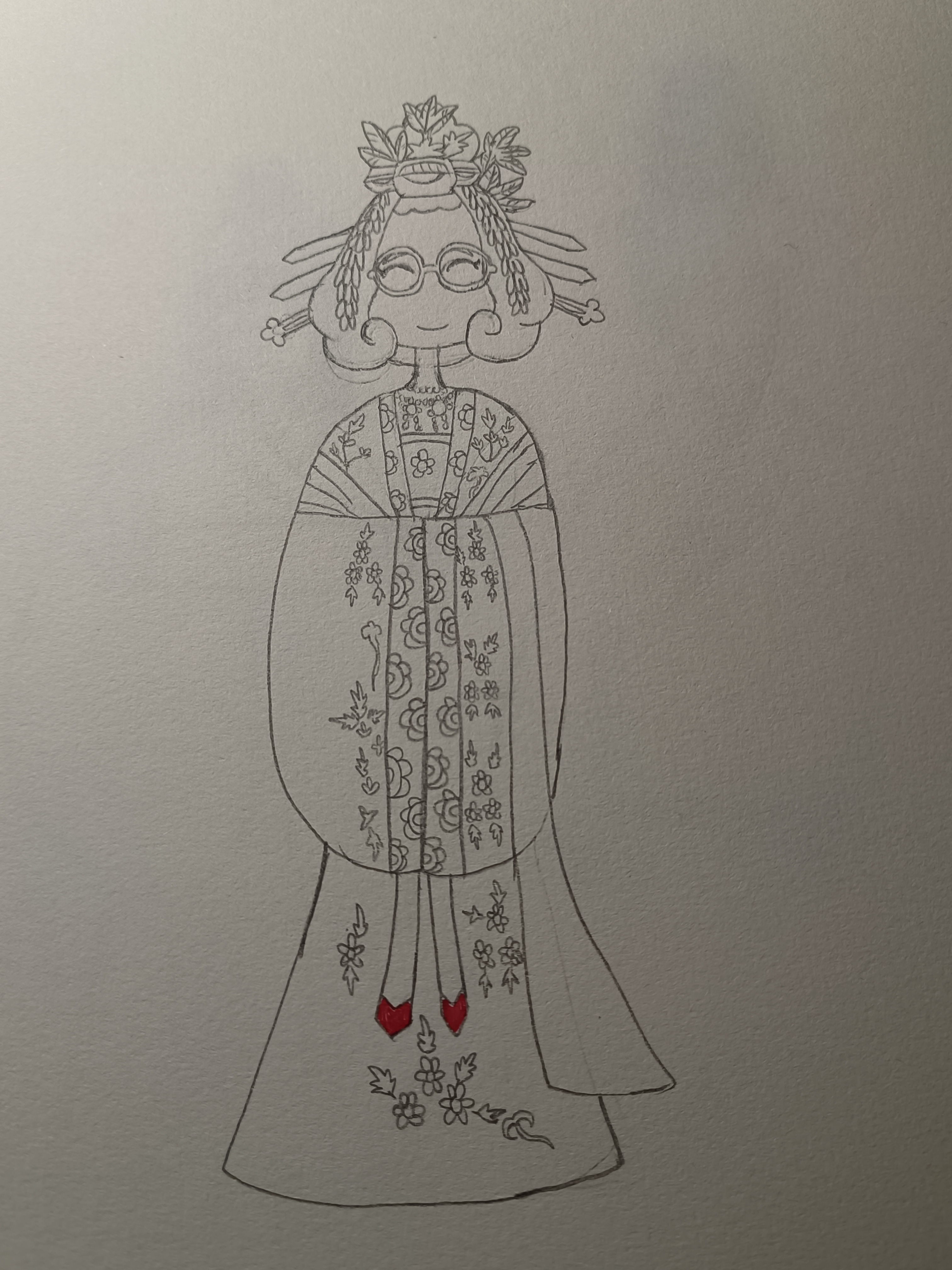 小花仙#  这是我画的淑馨