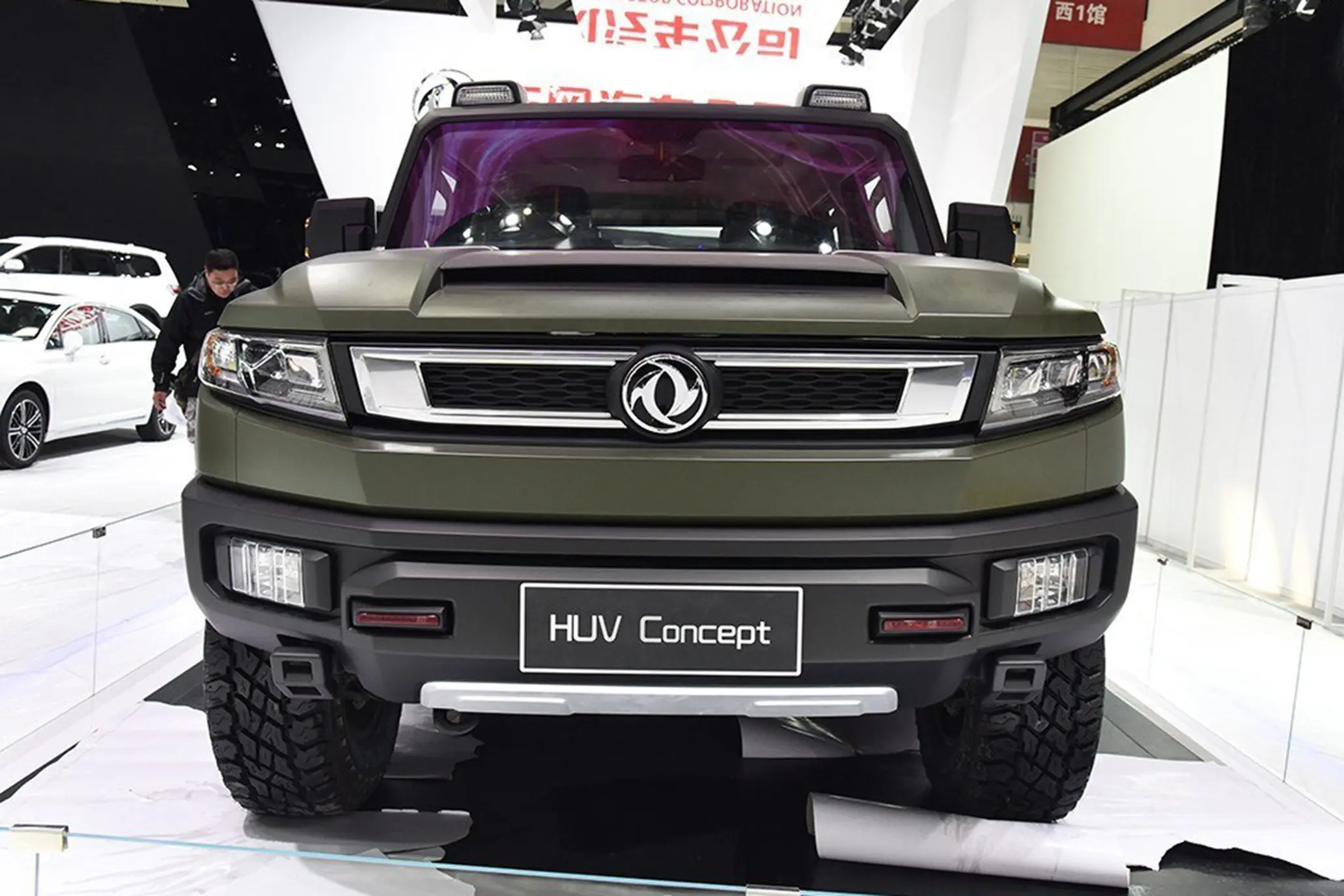 12万起就能买到一台东风猛士,没错就是这台即将上市的东风huv,该车