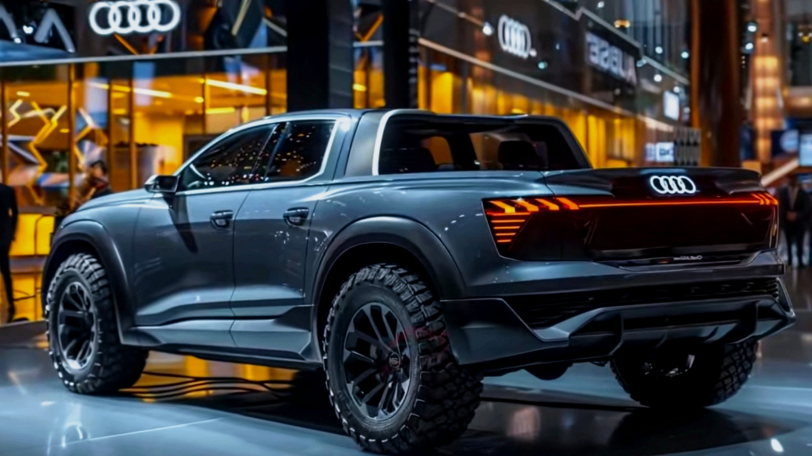 不知道奥迪的这款越野皮卡老铁们喜不喜欢?