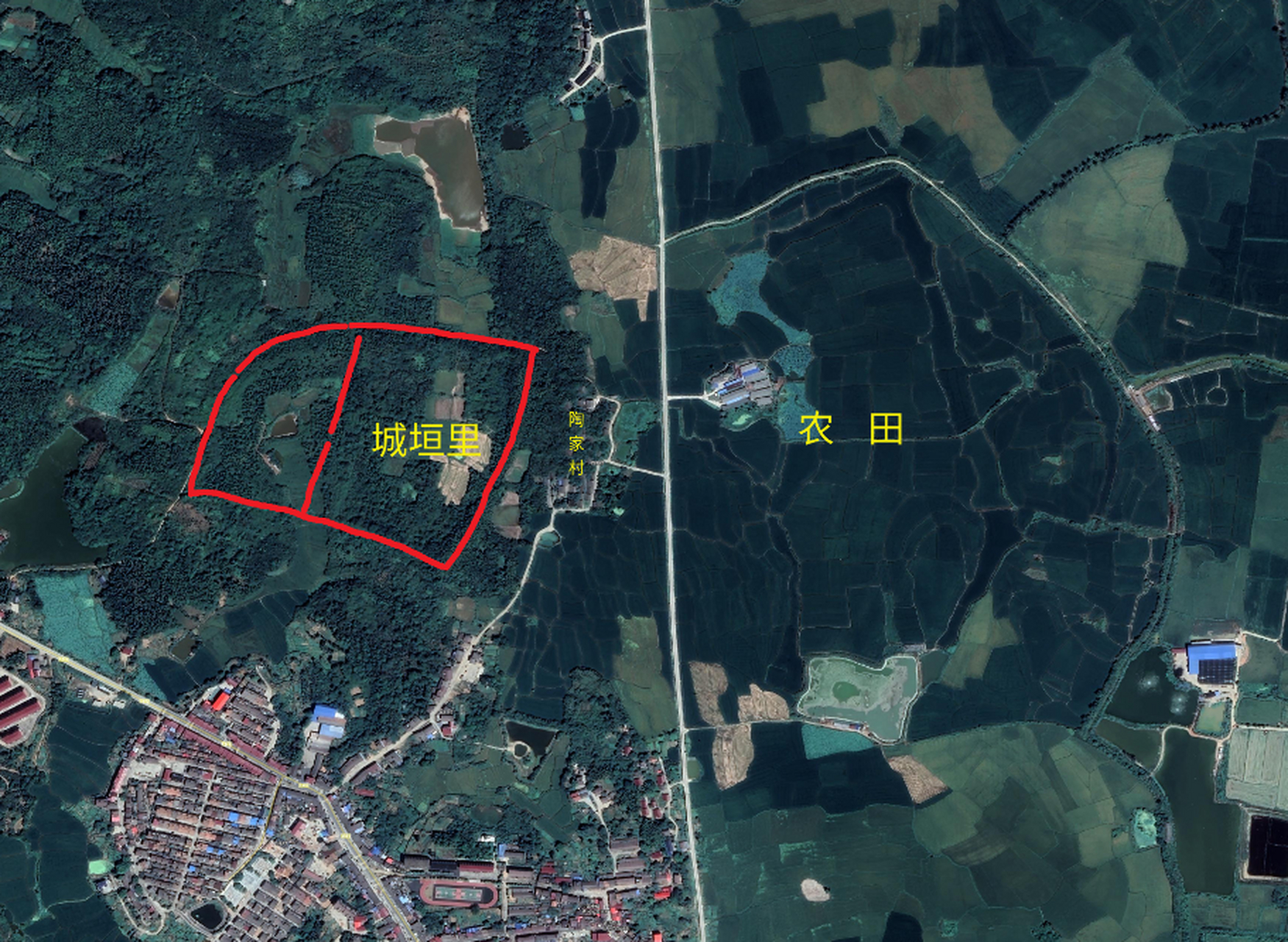 海昏地名之城垣里  城垣里,地名,新建区铁河乡陶家村村民对原海昏侯国