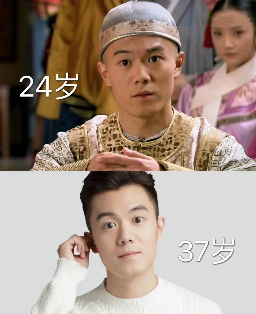 果郡王须眉皓然; 慎郡王韶颜稚齿; 温实初青山不老; 三阿哥岁月如流