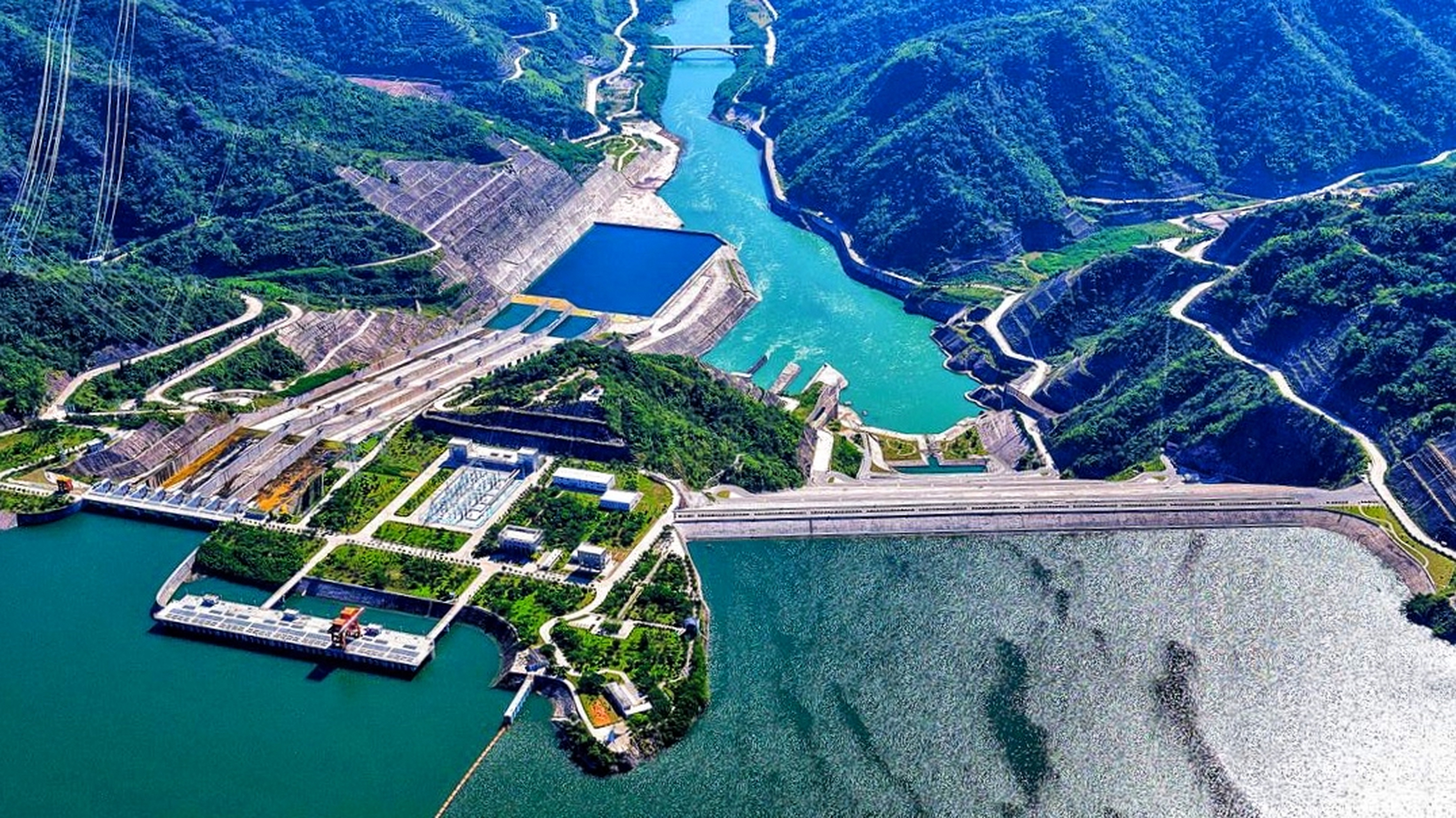 中国最大的水库图片