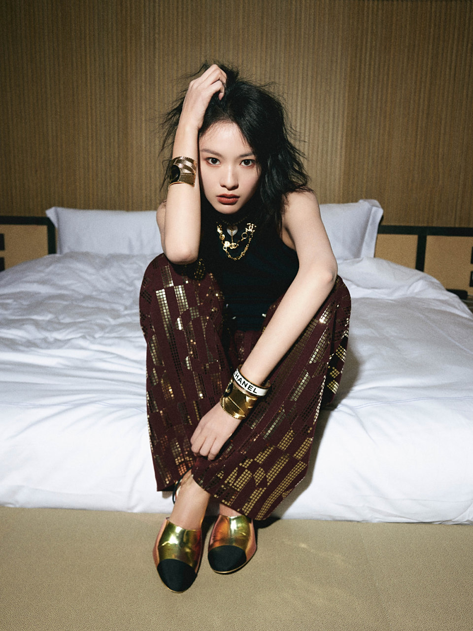 邱天#身材好绝,搭配爆炸头,有种自由且野生的美!#w中文版年度盛典