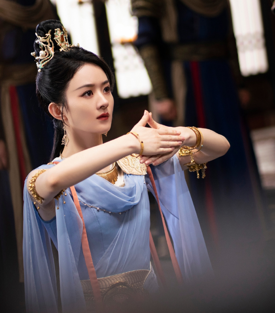 赵丽颖古装剧照,好美好有气质!