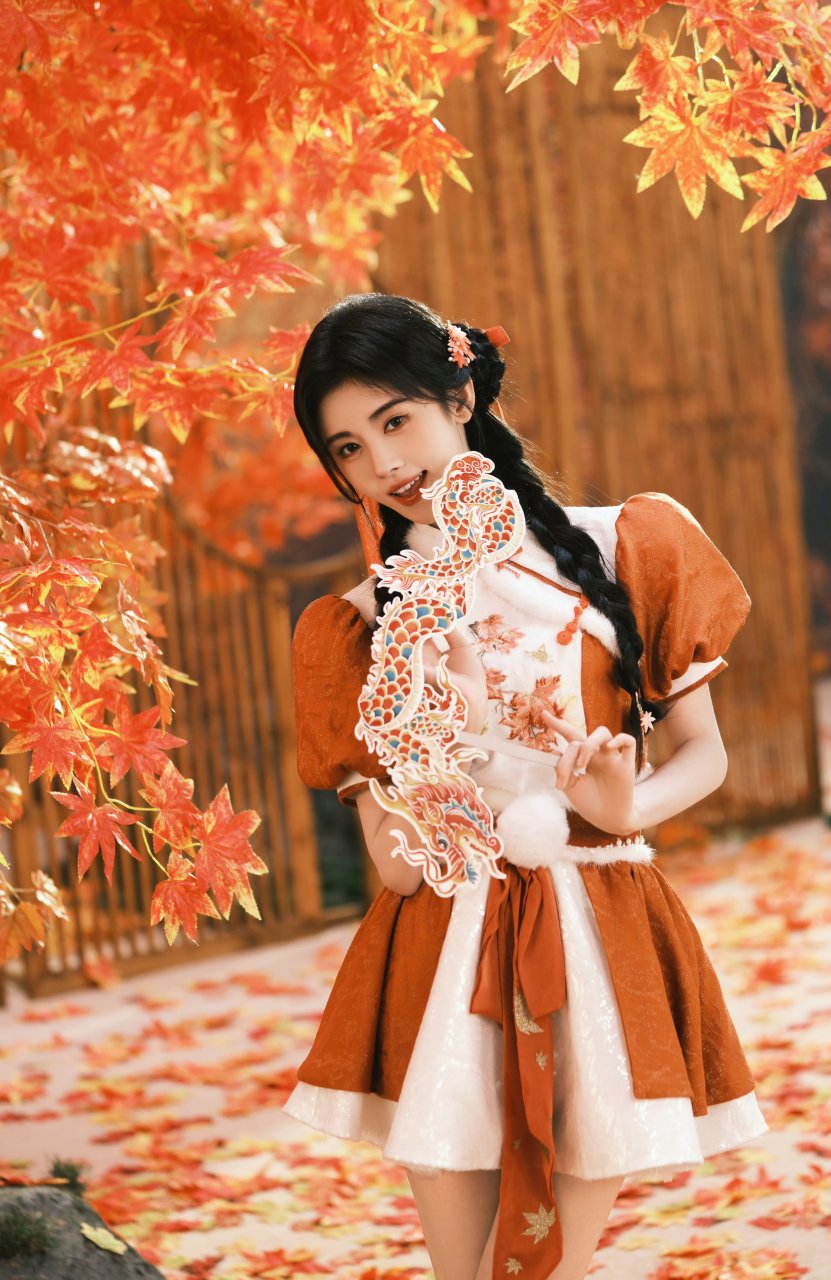 鞠婧祎双马尾甜美萌妹,好像动漫里的小姐姐!