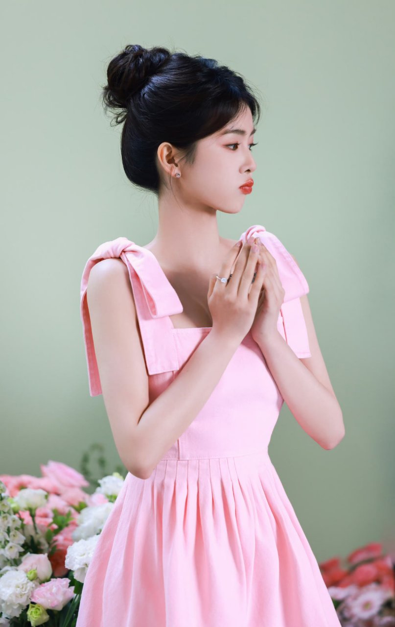 白鹿清纯系美少女,温柔甜美,元气灵动好可爱!