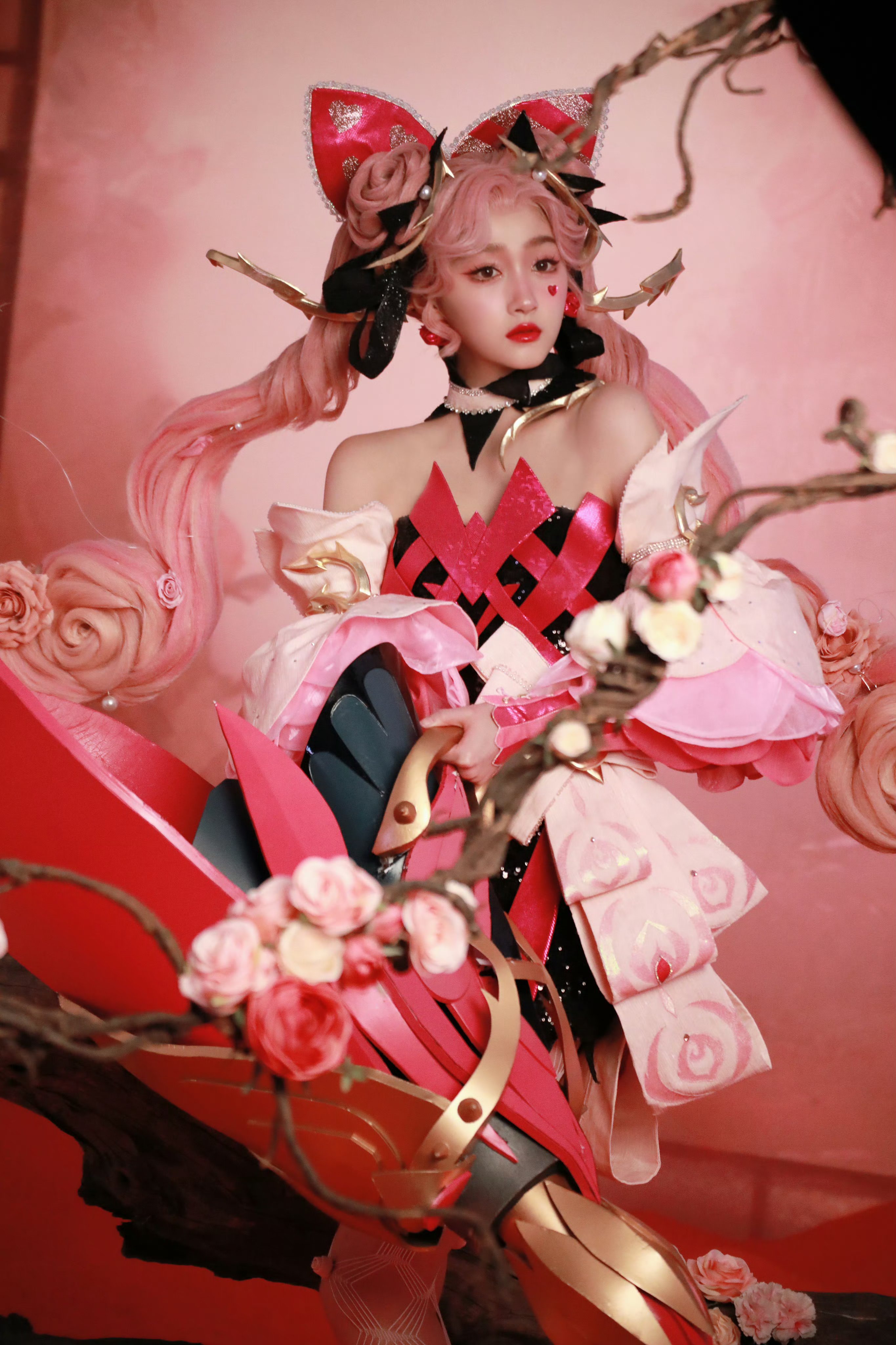 关晓彤# cos孙尚香,甜酷少女既视感!这个孙尚香腿很长!