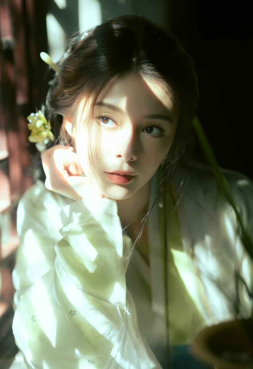 傅菁古装美人,清丽温婉,东方韵味十足!