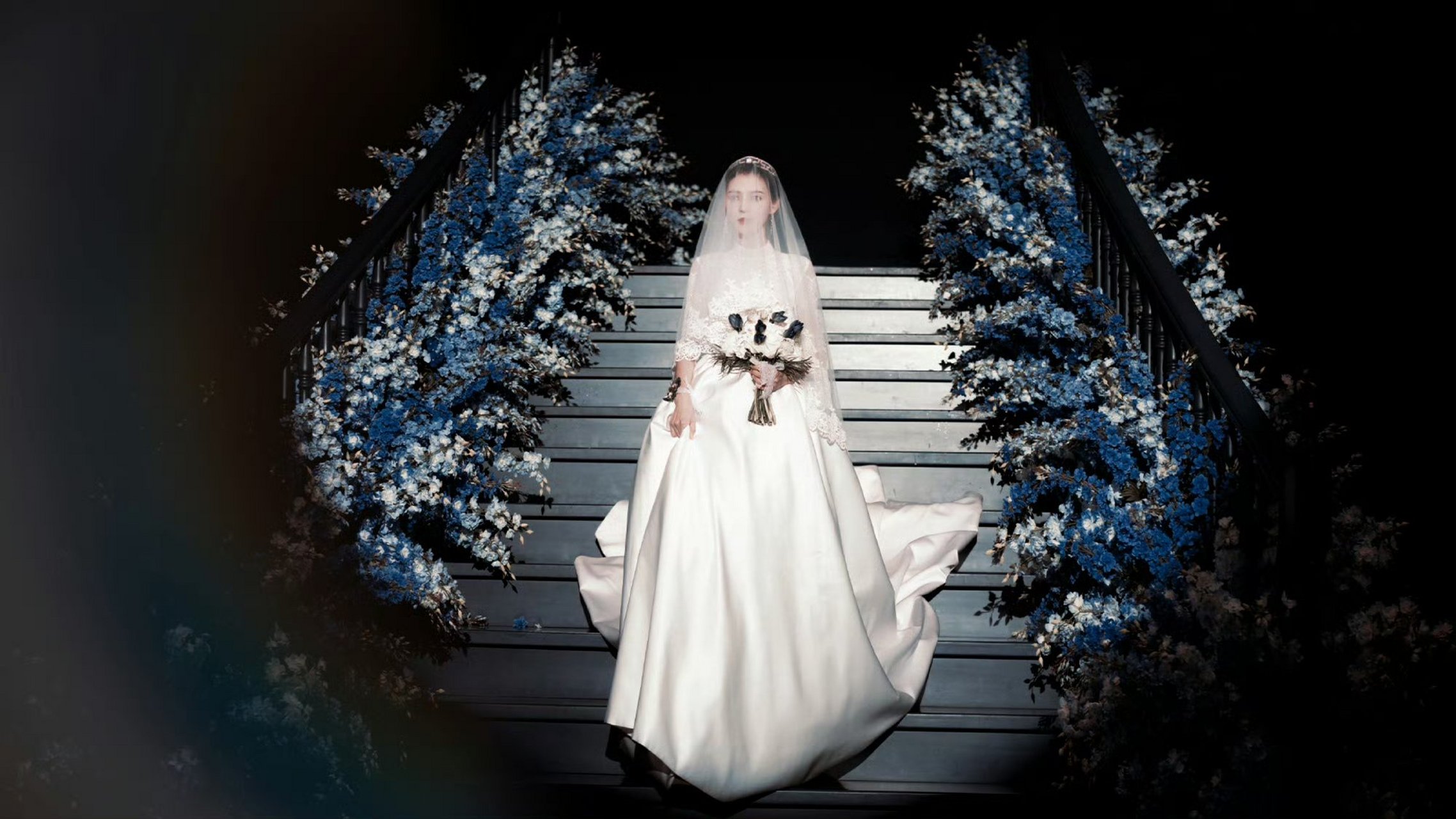 张予曦绝美婚纱造型,优雅浪漫,我好爱!