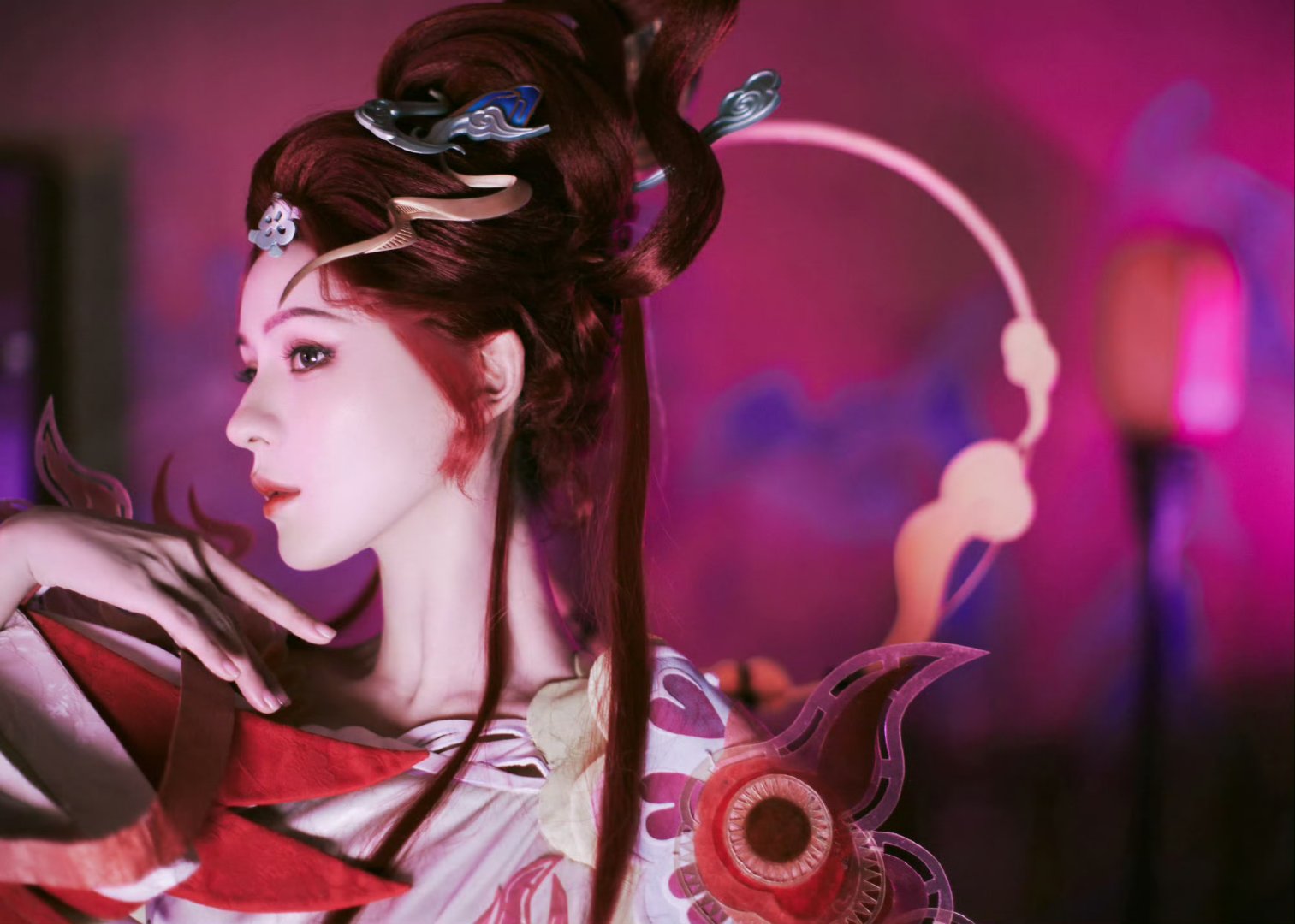 张予曦cos芈月,身材气质简直迷死人!这波福利好棒,王者玩家又幸福了!