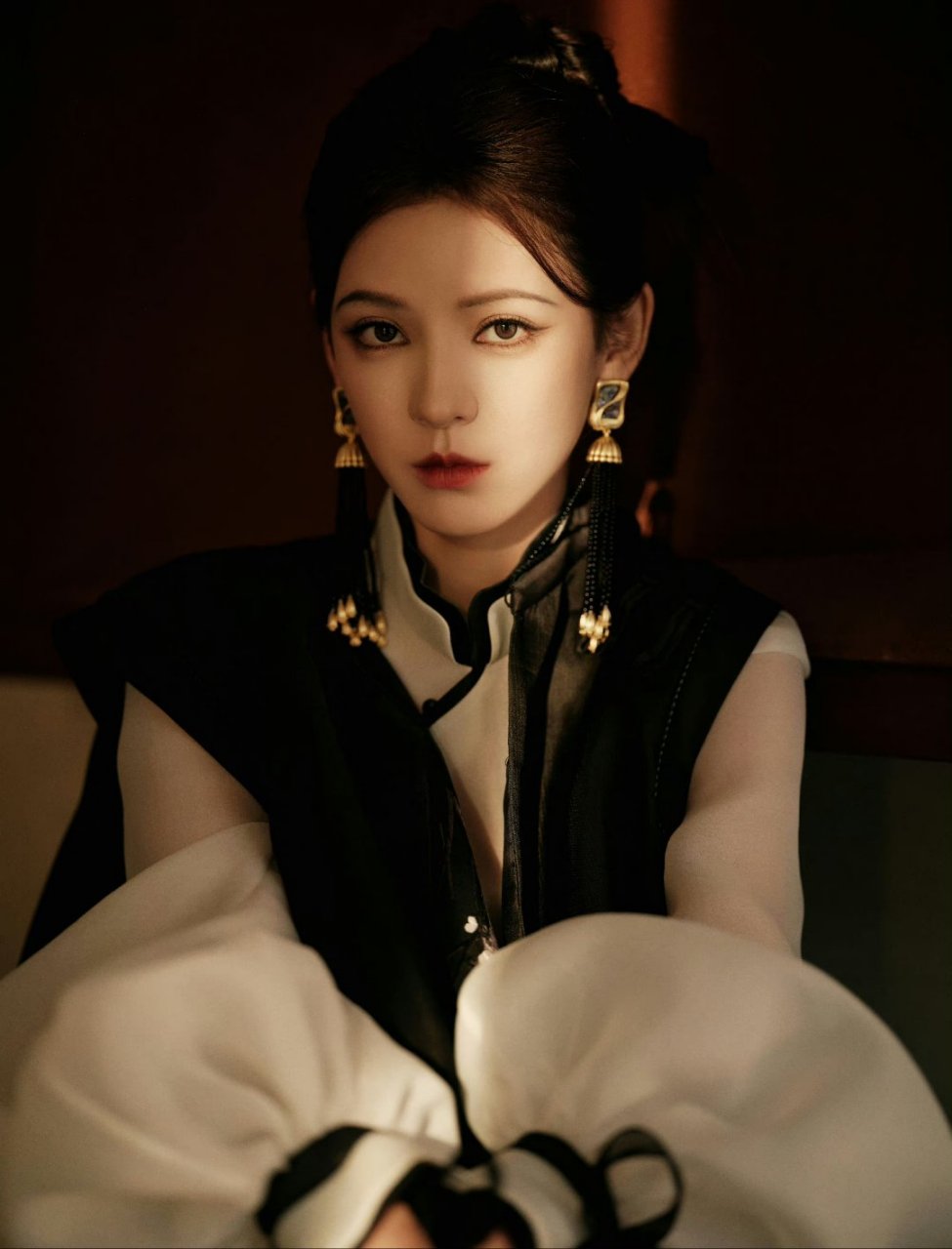 张予曦# 新中式造型,妥妥民国大美女!#女明星日常风采