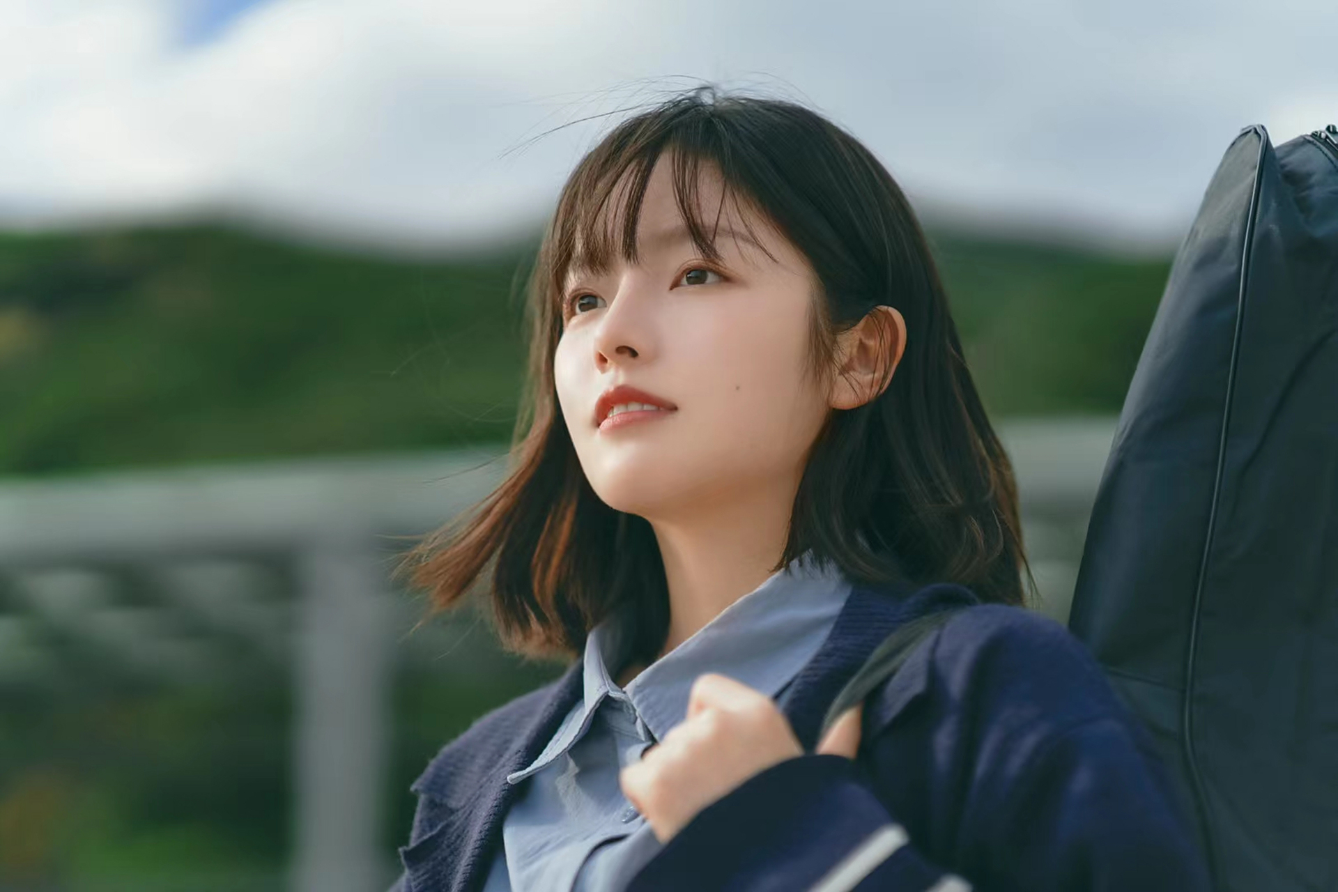 清秀可人的小姐姐#朱林雨# 生日写真.