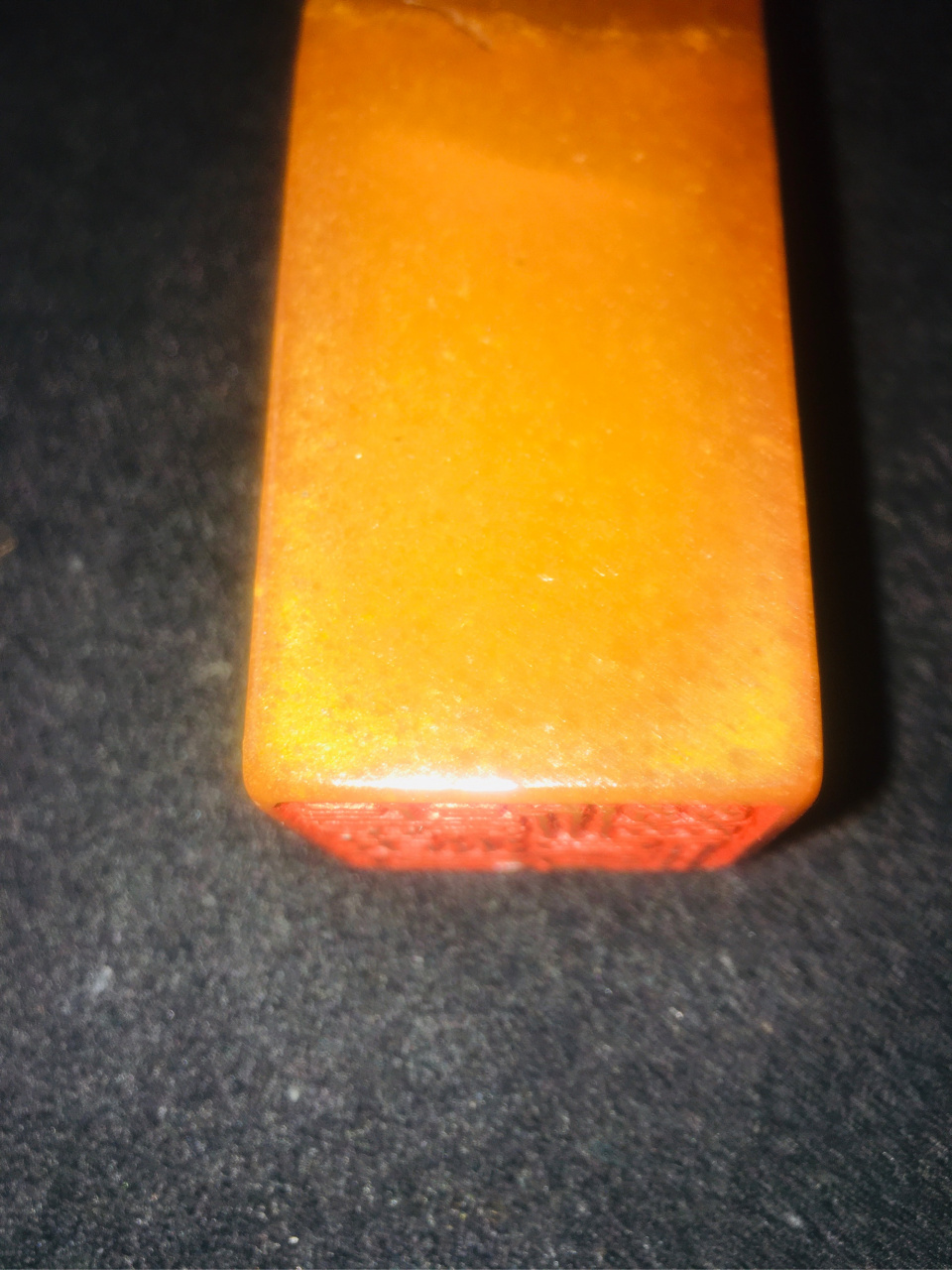 清代吴咨款田黄章300克,老开门,属中坂田产