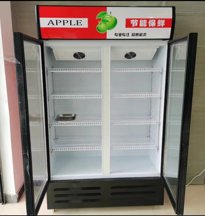 现低价出一批冰柜保鲜展示柜冷藏柜立式商用单双开门大容量冰箱便利店