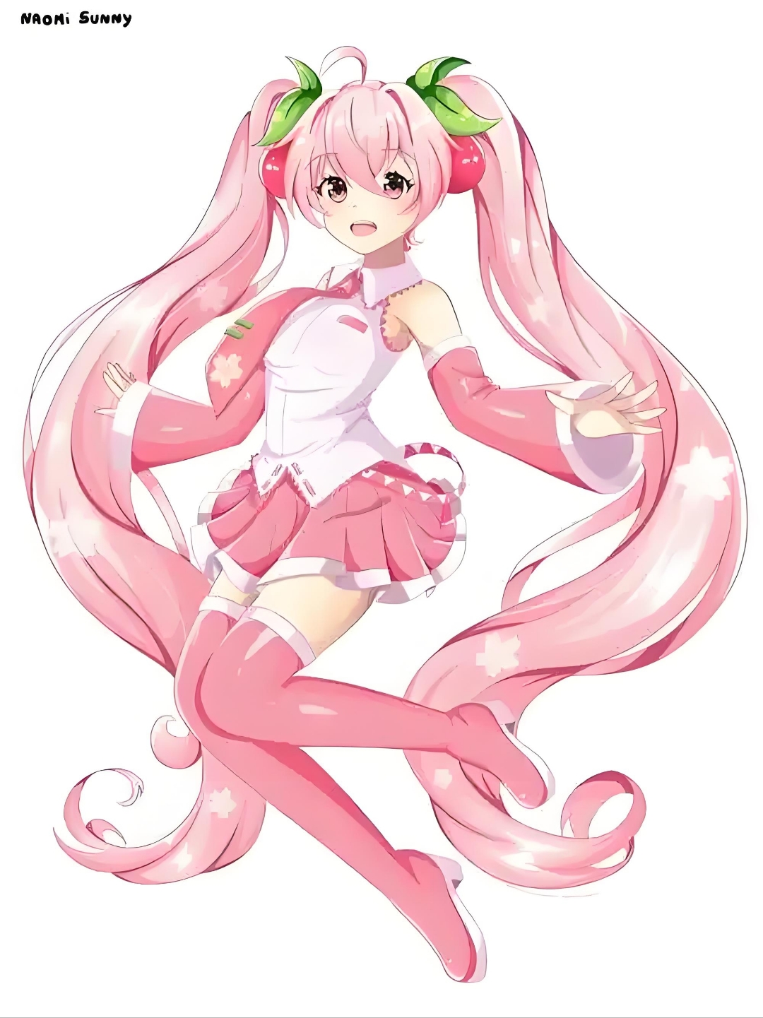 粉色初音未来:樱花少女