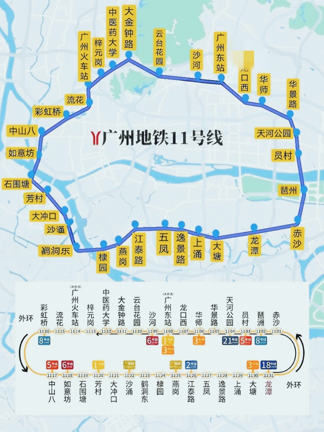 长沙地铁11号线线路图图片