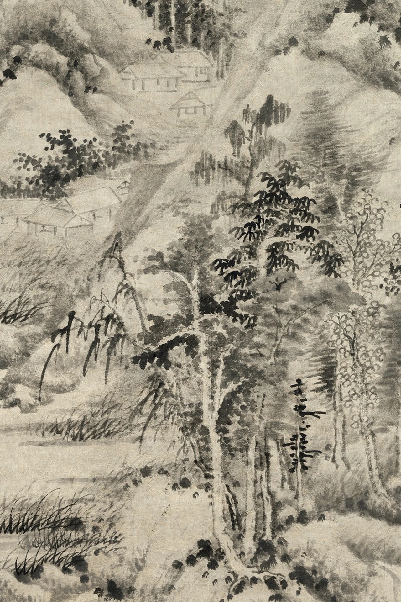 祖上五世均善画,曾祖王伯臣,善画花鸟,祖父王载仕,擅长山水,人物