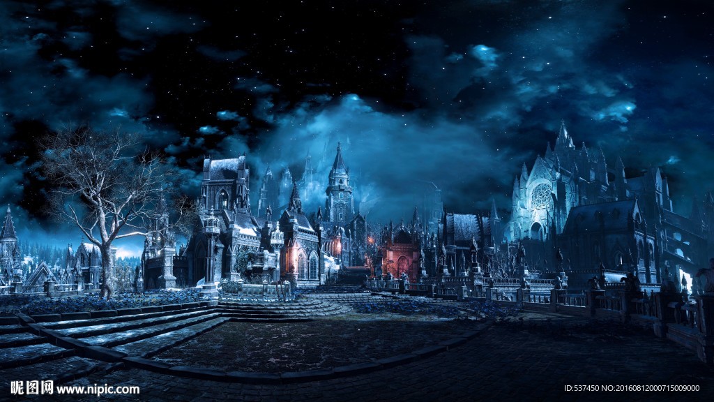 暗夜古堡  在偏远的山林深处,隐藏着一座古老而阴森的城堡.