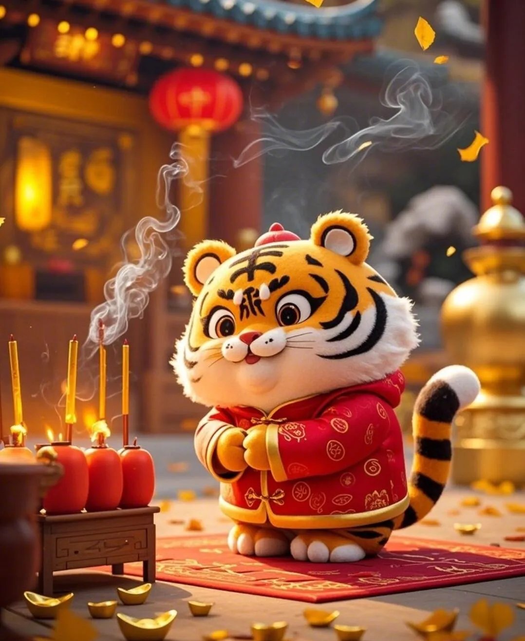 和 老虎财神图片属虎生日快乐图片大全属虎的生日快乐图片中秋快乐