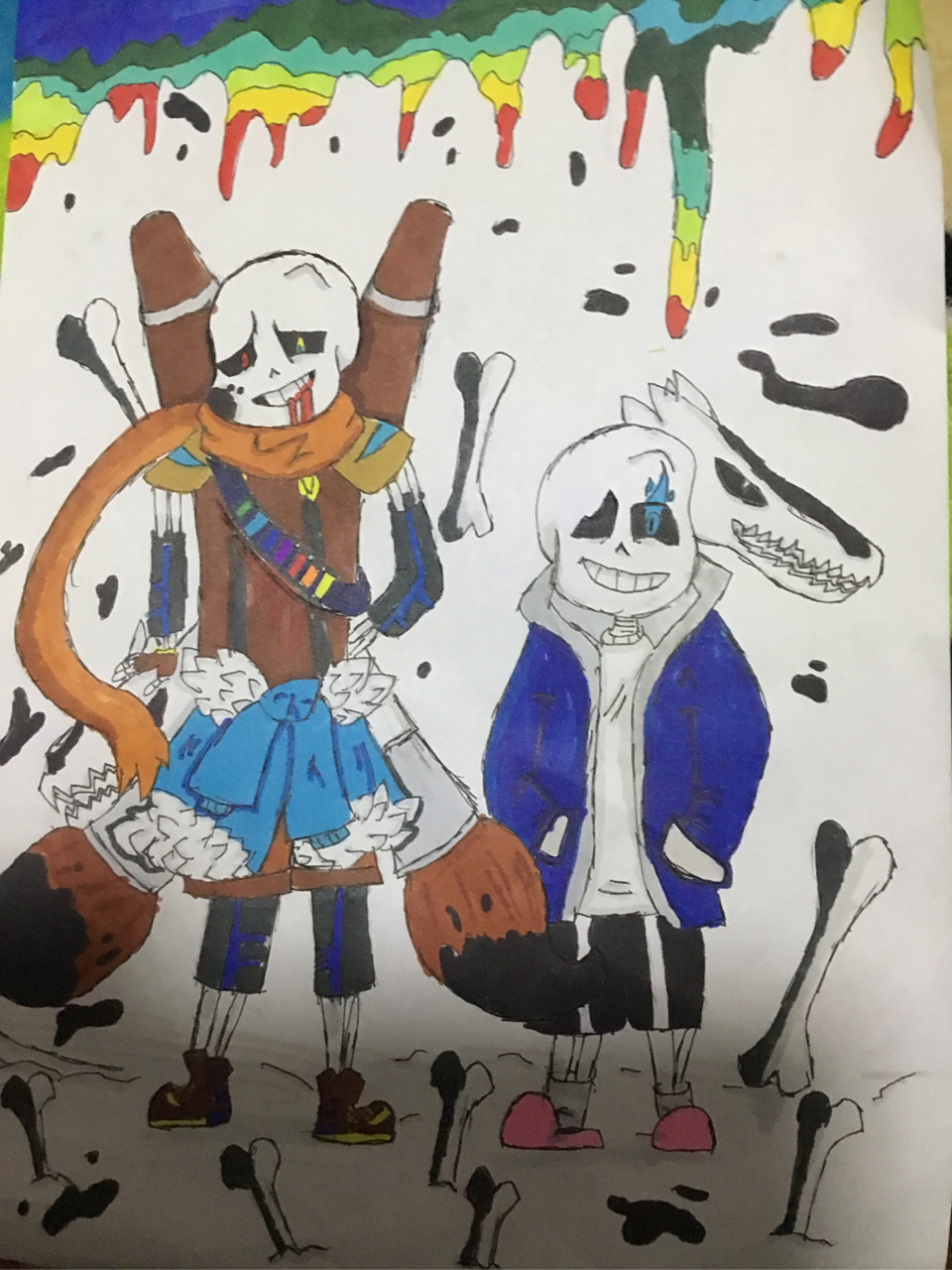 最后的色彩inksans   and   sans致敬