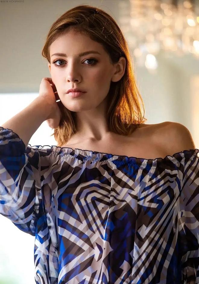 莱纳·安德森lena anderson,美国女演员金发碧眼五官立体精致,美丽动