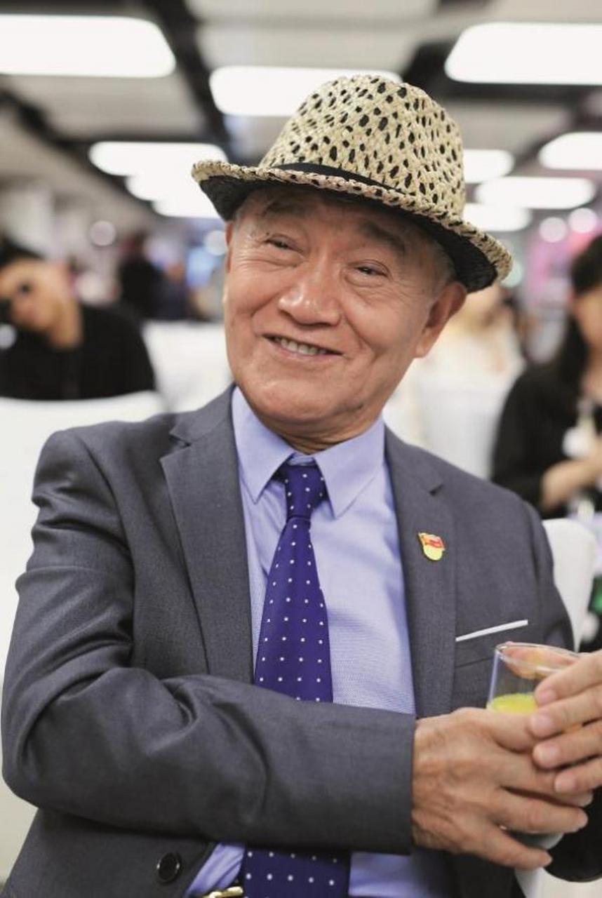 电影艺术家牛犇和他的儿子电影演员王侃.