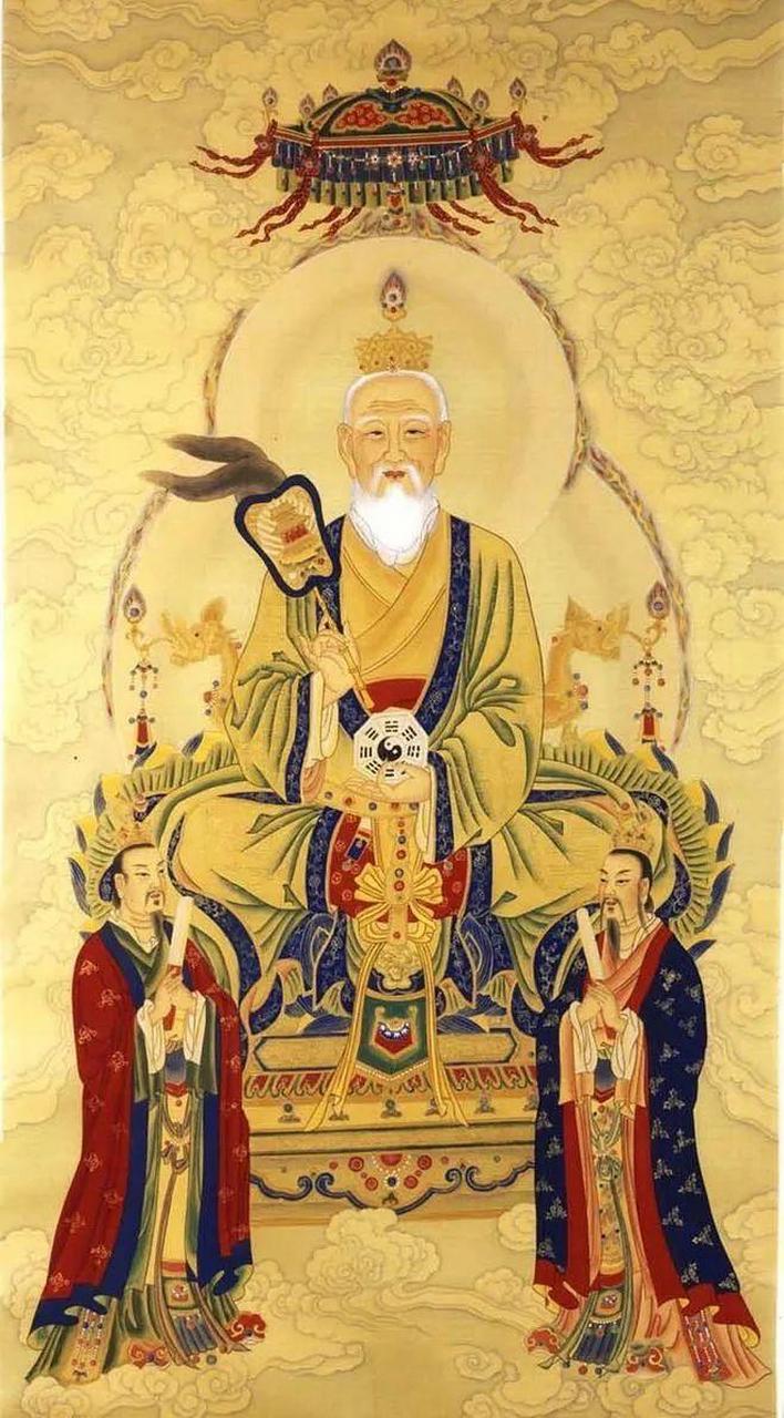 三清,总称为"虚无自然大罗三清三境三宝天尊",指道教所尊的玉清,上清