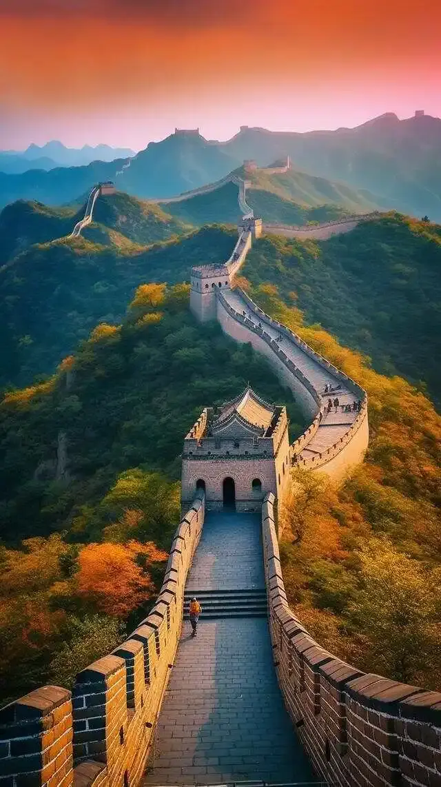 今天的长城,是中华文明的象征,被誉为世界第七大奇迹的它,吸引了无