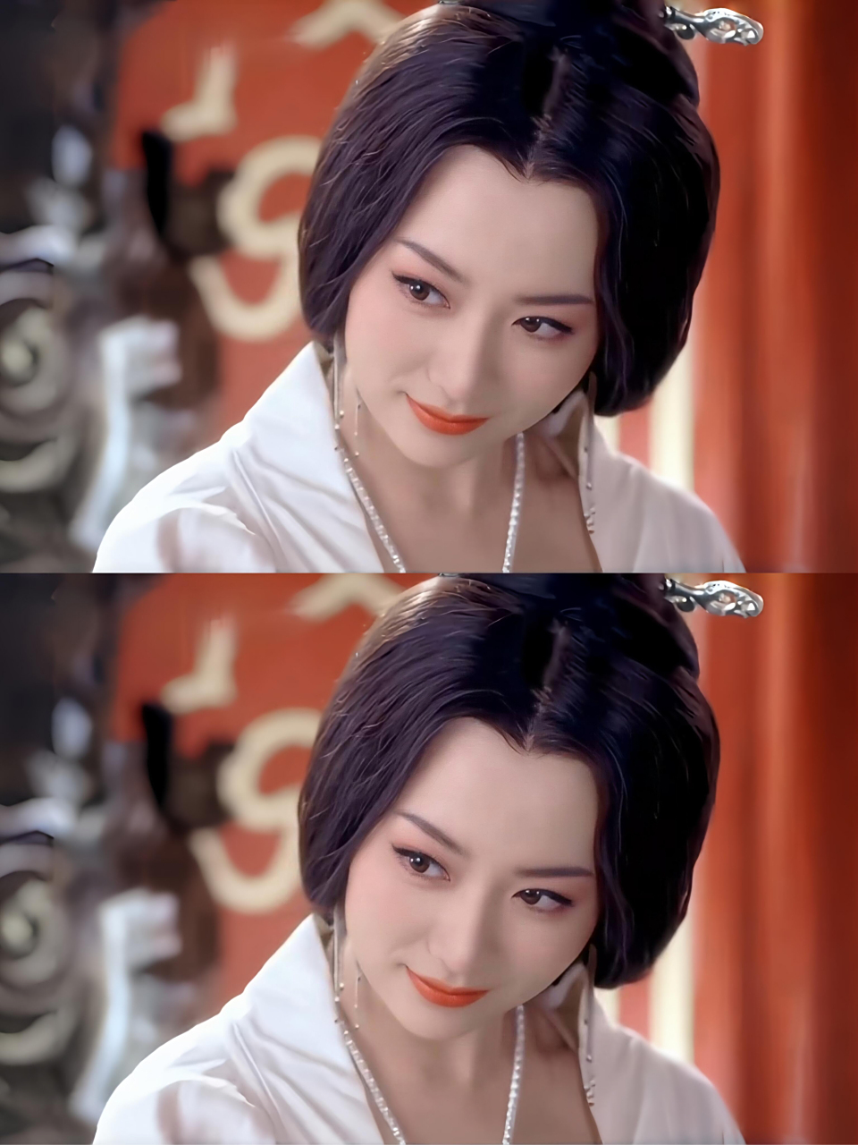 白冰当年演神话的时候真的是美艳动人; 胡歌:她太美,我都不敢看她[尊