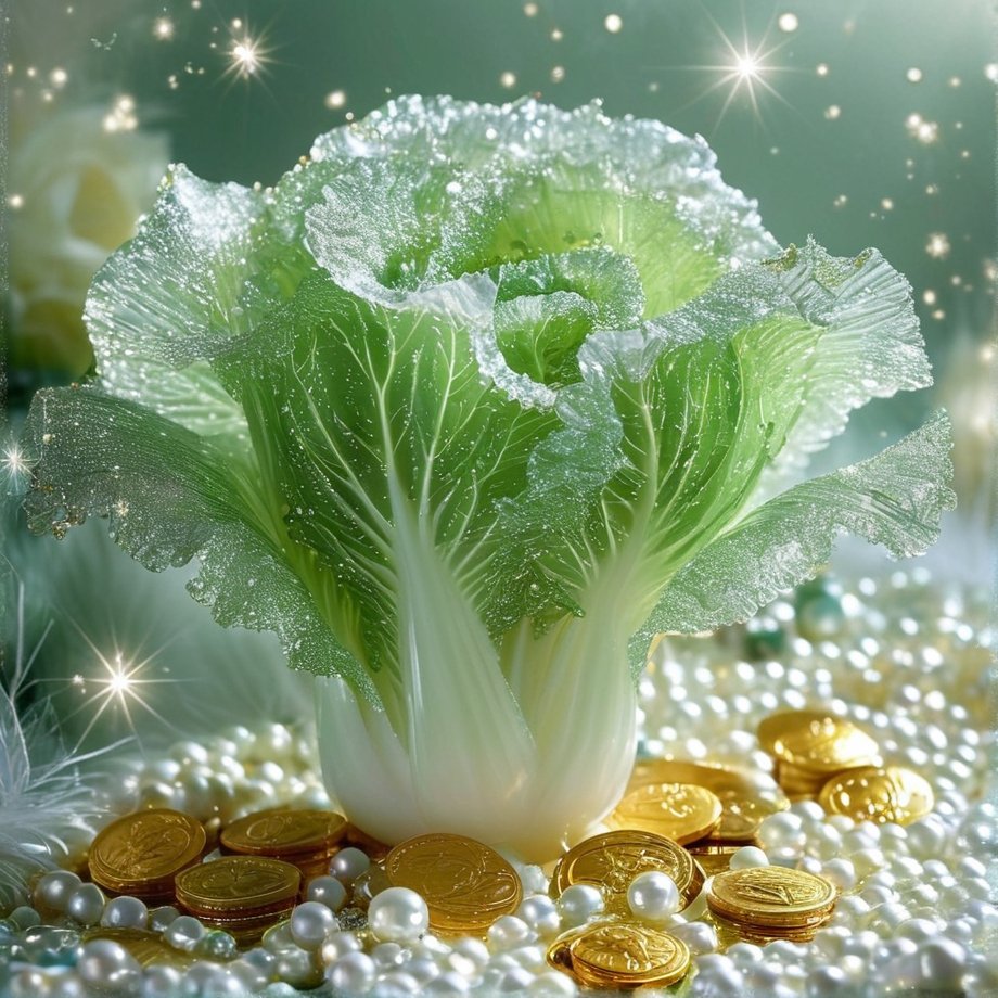 富贵白菜头像